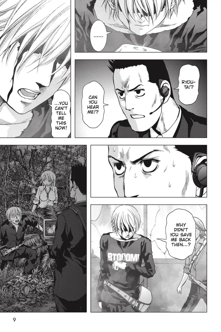 Btooom! Chapter 102 page 10 - Chapter 102: Tight Spot