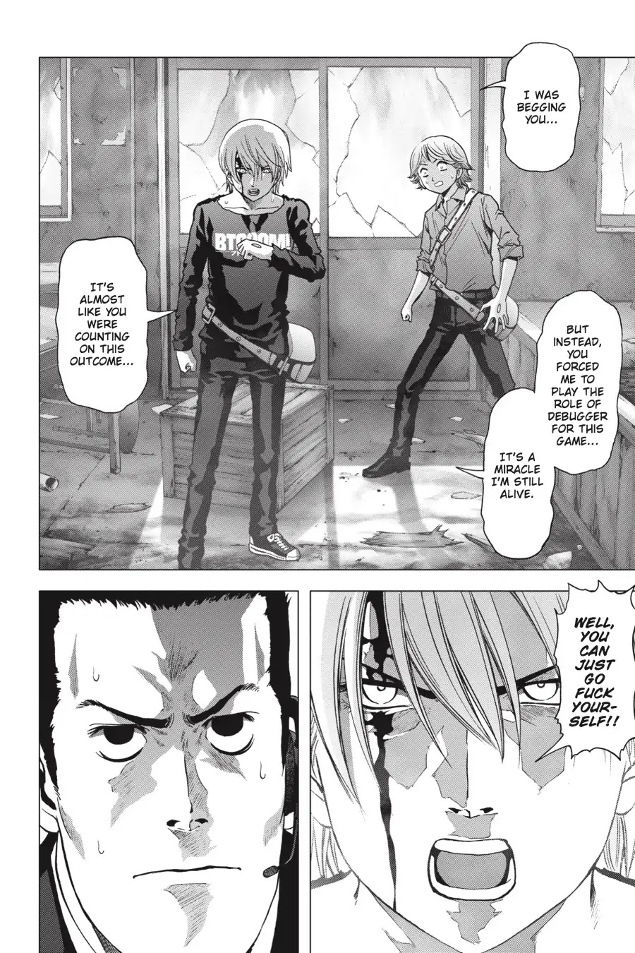 Btooom! Chapter 102 page 11 - Chapter 102: Tight Spot