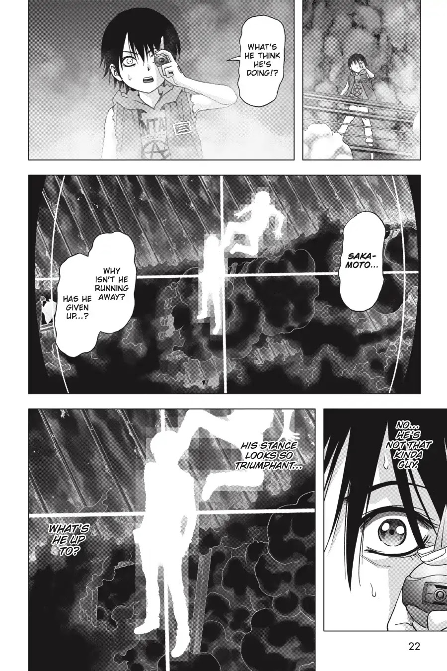 Btooom! Chapter 102 page 23 - Chapter 102: Tight Spot