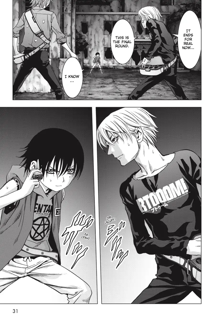 Btooom! Chapter 102 page 32 - Chapter 102: Tight Spot