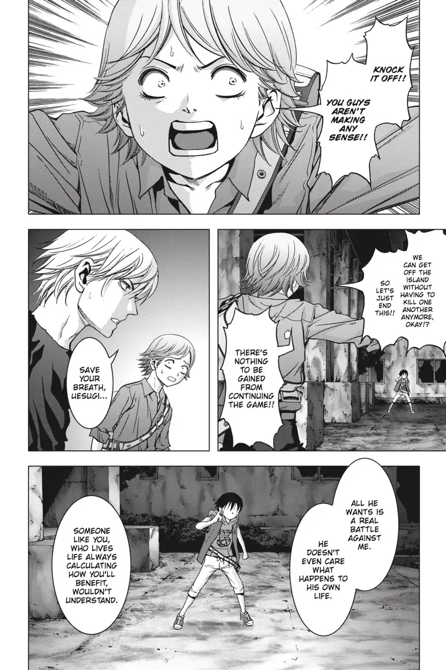 Btooom! Chapter 102 page 33 - Chapter 102: Tight Spot