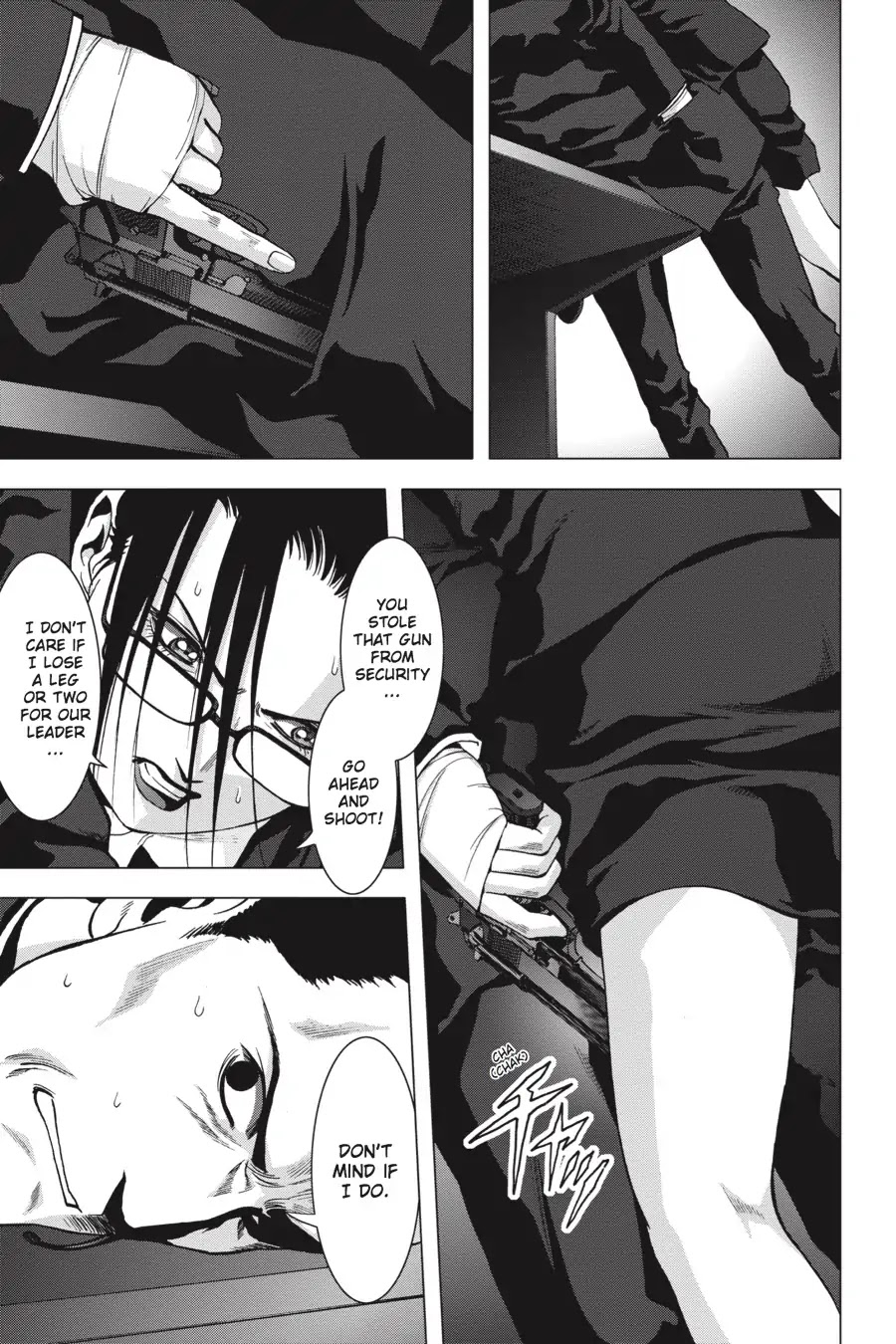 Btooom! Chapter 102 page 44 - Chapter 102: Tight Spot