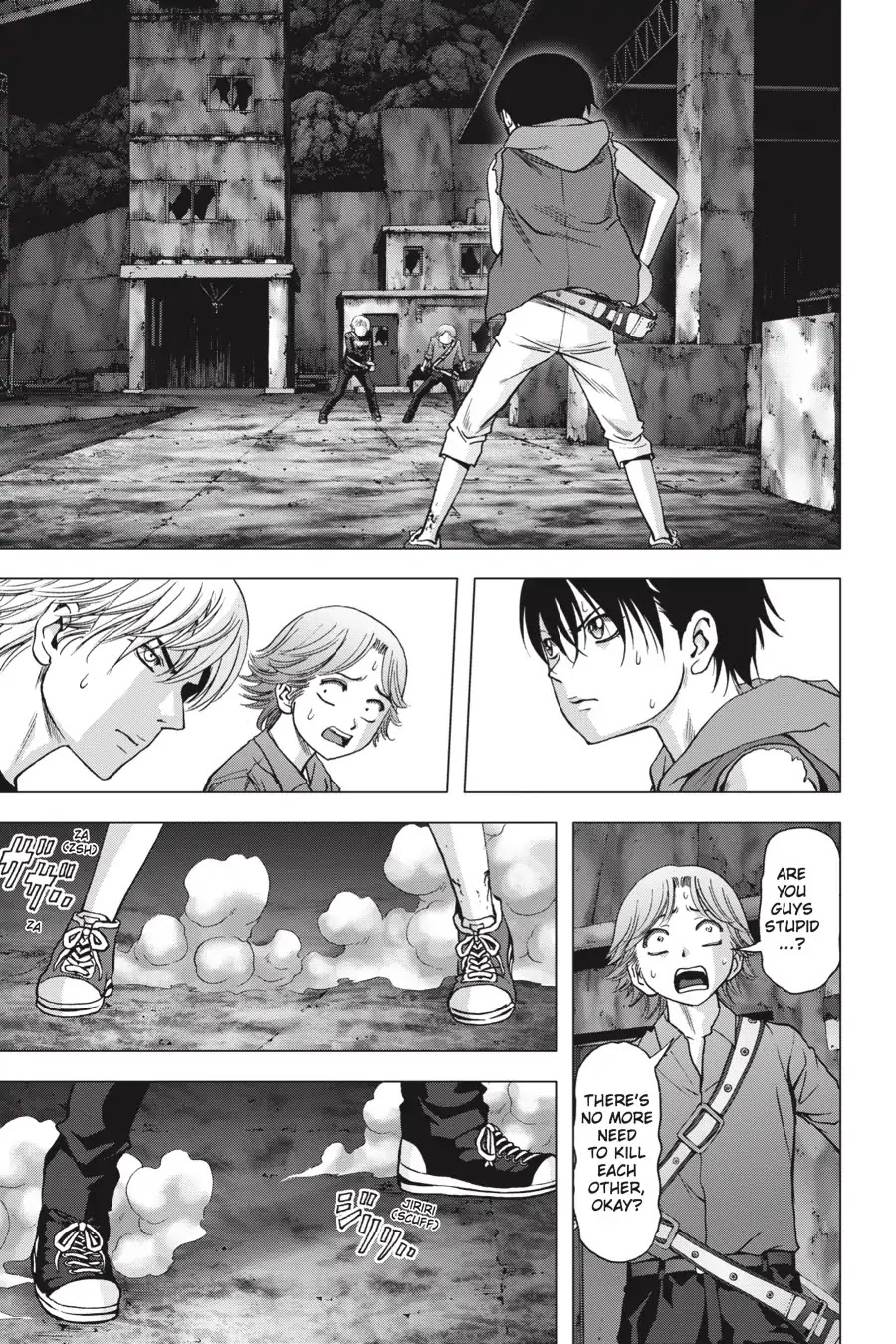 Btooom! Chapter 103 page 21 - Chapter 103: Adversity