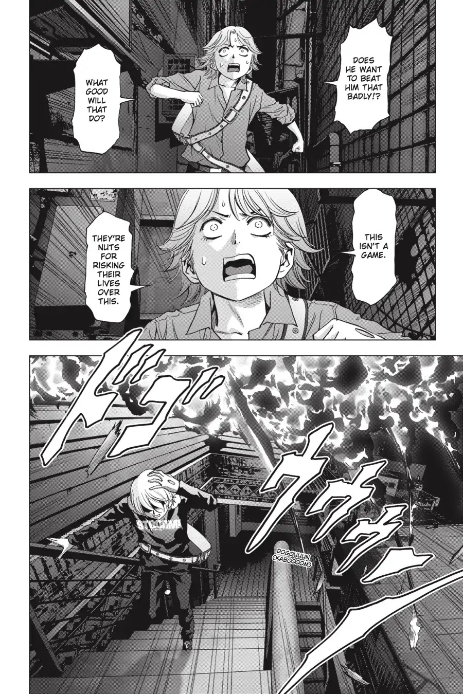 Btooom! Chapter 103 page 24 - Chapter 103: Adversity