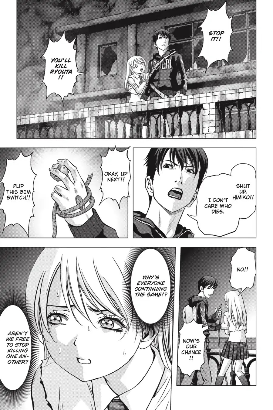 Btooom! Chapter 103 page 39 - Chapter 103: Adversity