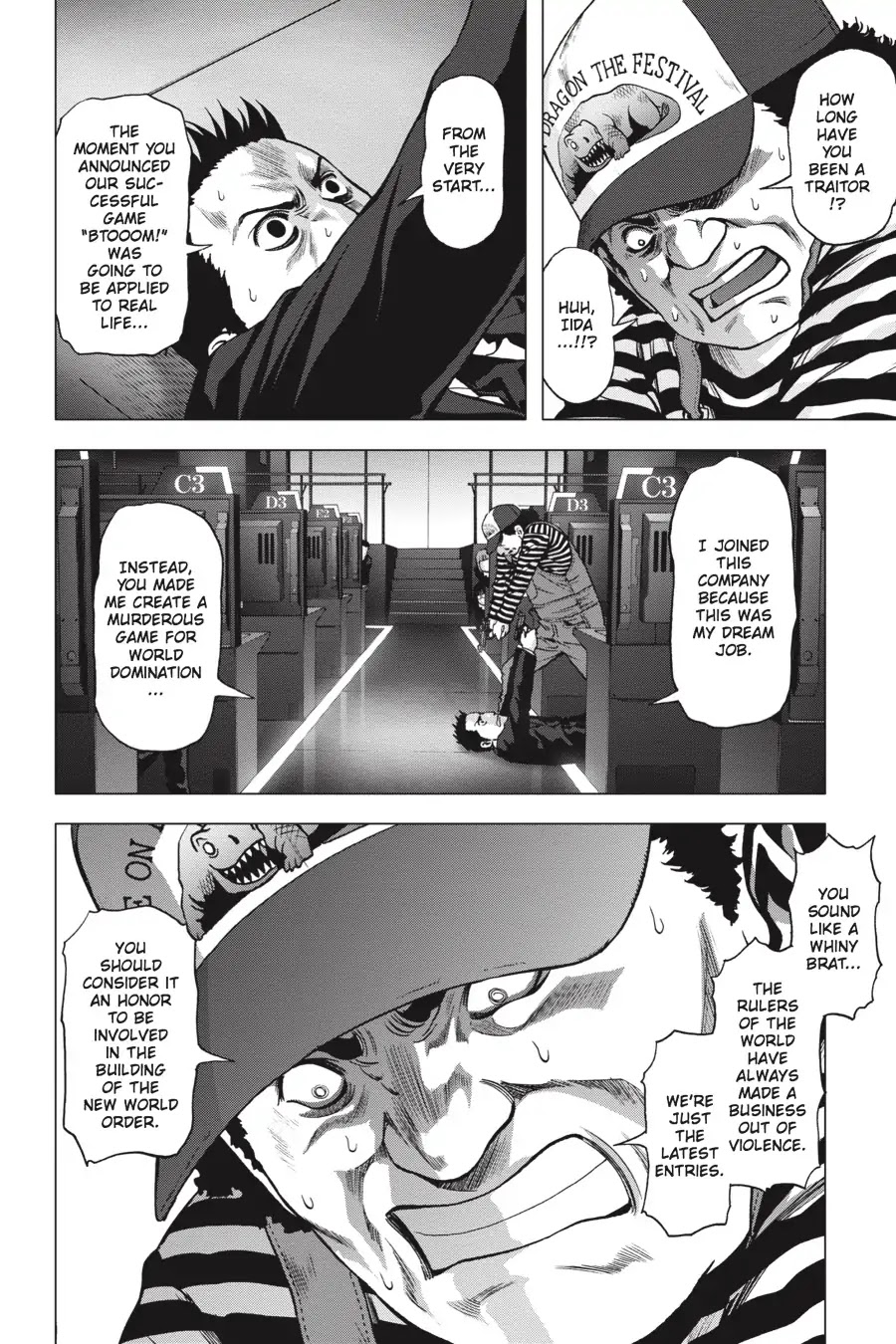 Btooom! Chapter 103 page 4 - Chapter 103: Adversity