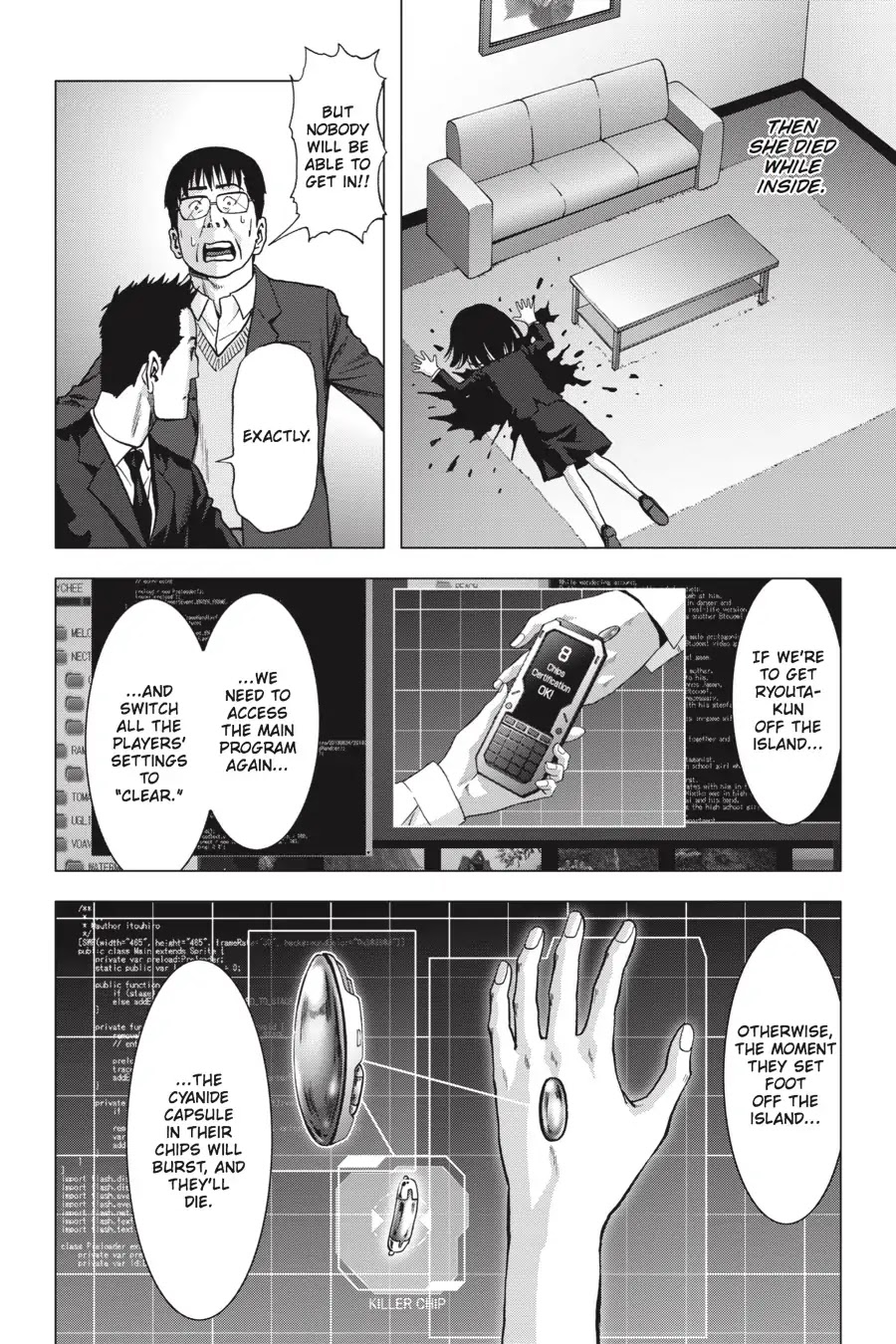 Btooom! Chapter 104 page 6 - Chapter 104: Reset Wish