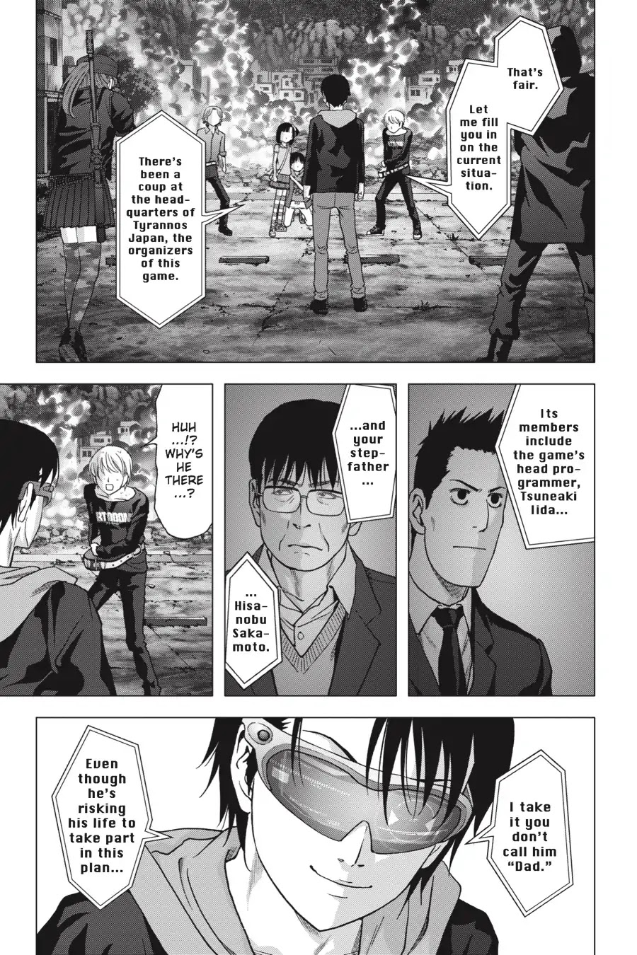Btooom! Chapter 106 page 12 - Chapter 106: Crime & Punishment