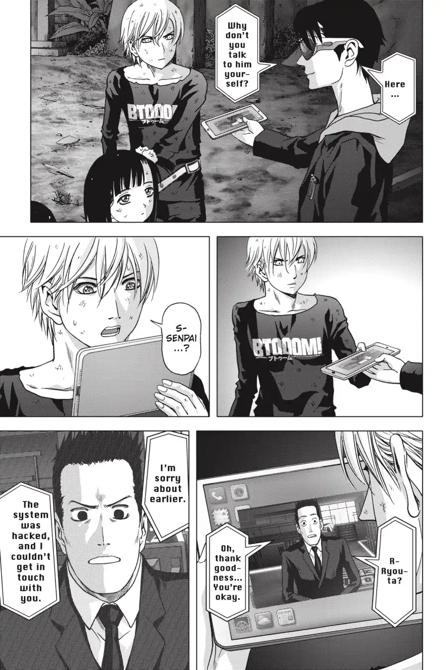 Btooom! Chapter 106 page 24 - Chapter 106: Crime & Punishment