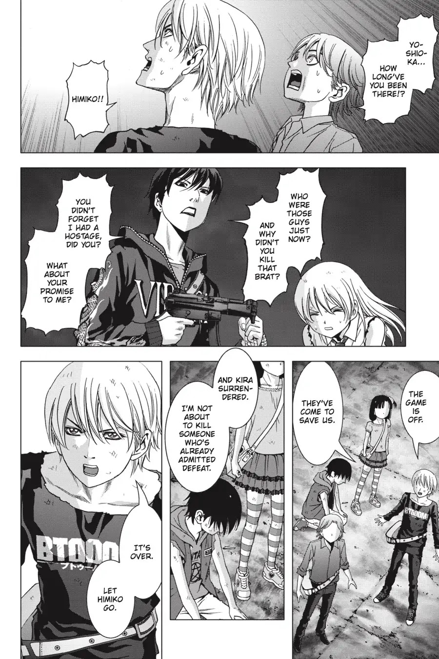 Btooom! Chapter 106 page 33 - Chapter 106: Crime & Punishment