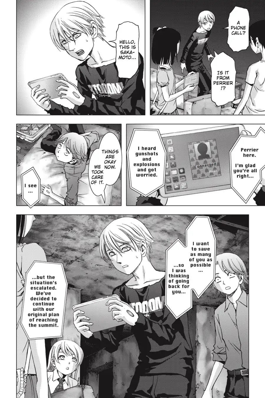 Btooom! Chapter 107 page 14 - Chapter 107: Monster