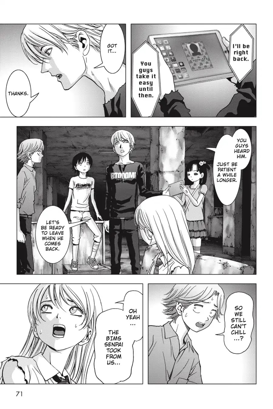Btooom! Chapter 107 page 17 - Chapter 107: Monster