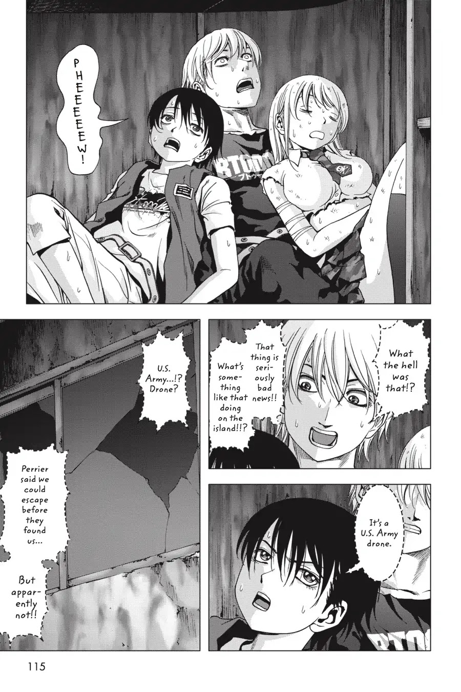 Btooom! Chapter 108 page 13 - Chapter 108: Drone Unit