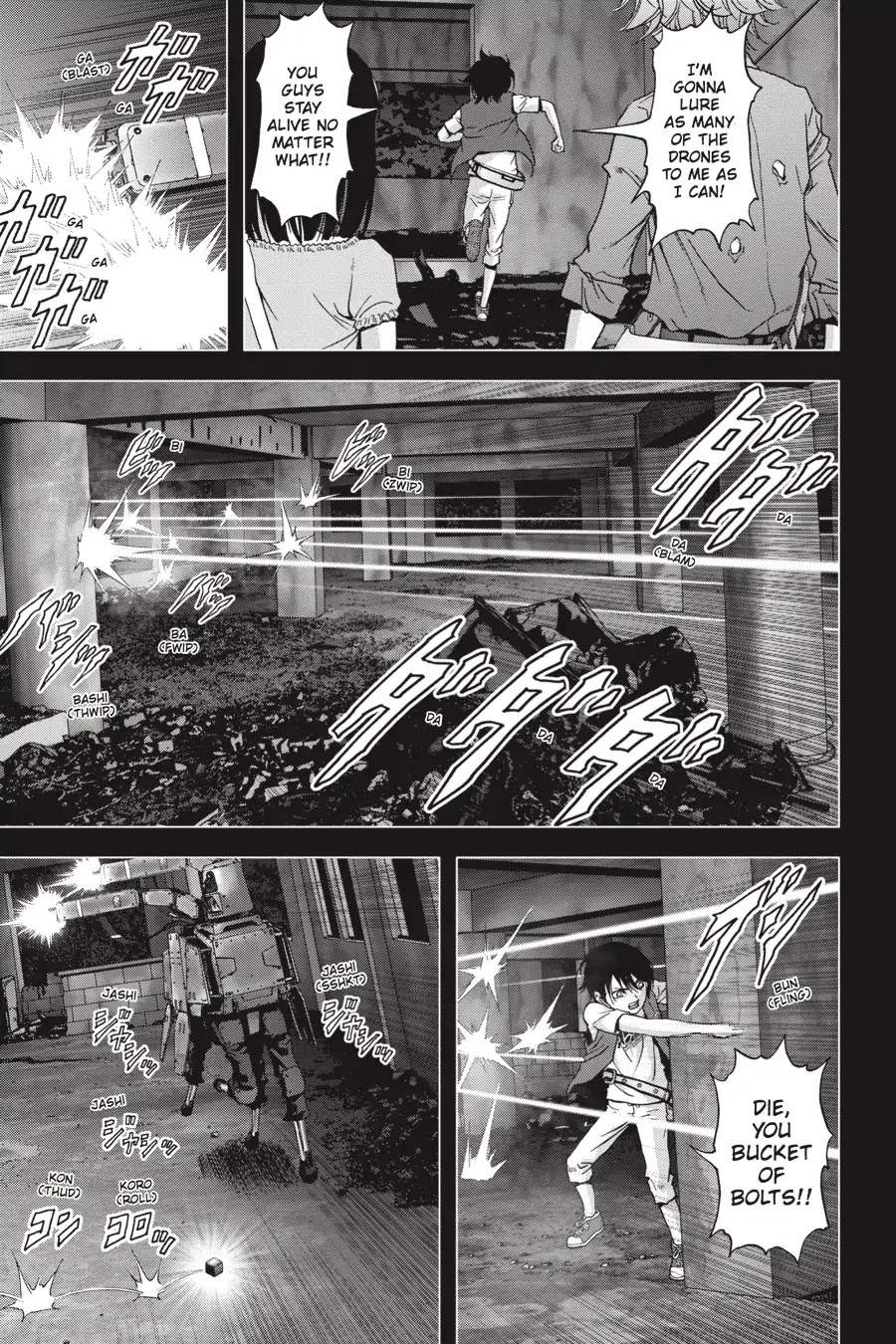 Btooom! Chapter 108 page 37 - Chapter 108: Drone Unit