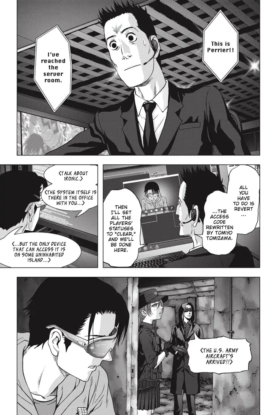 Btooom! Chapter 110 page 14 - Chapter 110: Opposition
