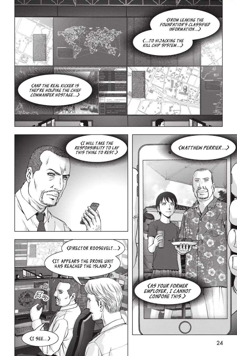 Btooom! Chapter 110 page 25 - Chapter 110: Opposition