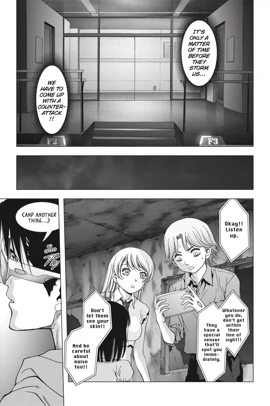 Btooom! Chapter 110 page 32 - Chapter 110: Opposition