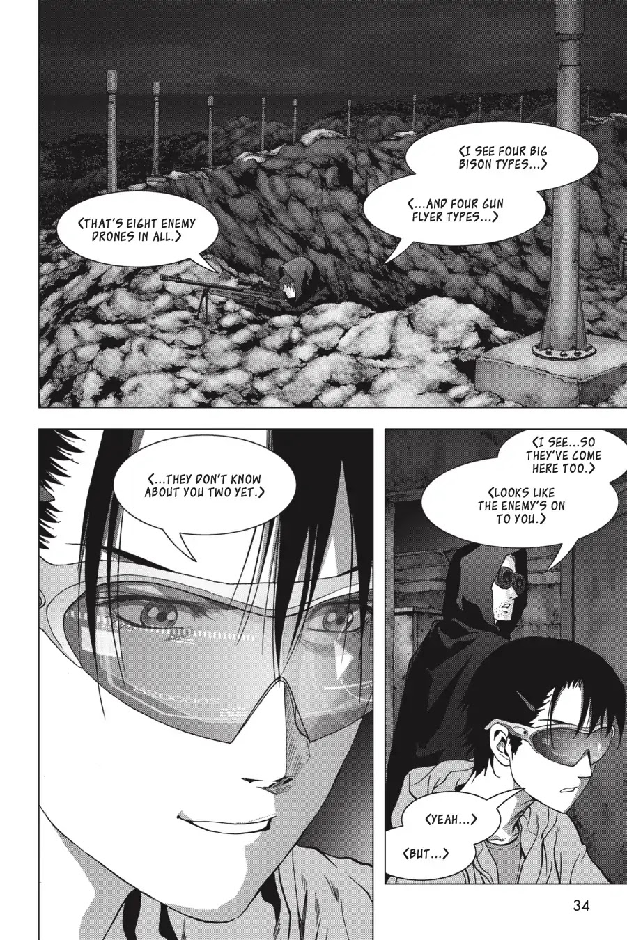 Btooom! Chapter 110 page 35 - Chapter 110: Opposition