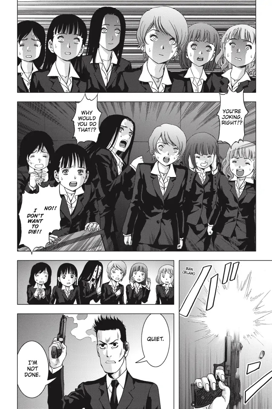 Btooom! Chapter 110 page 43 - Chapter 110: Opposition