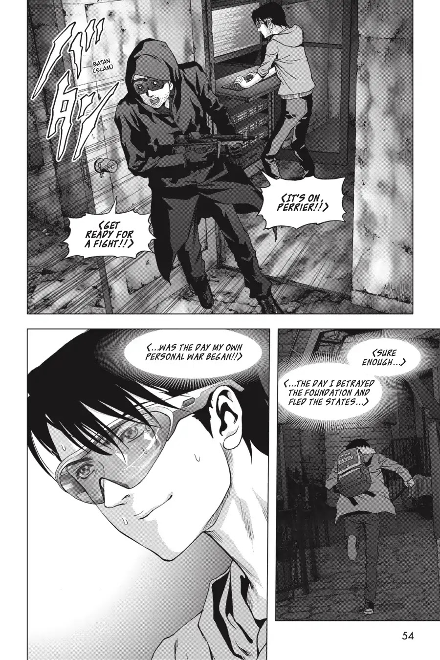 Btooom! Chapter 110 page 55 - Chapter 110: Opposition