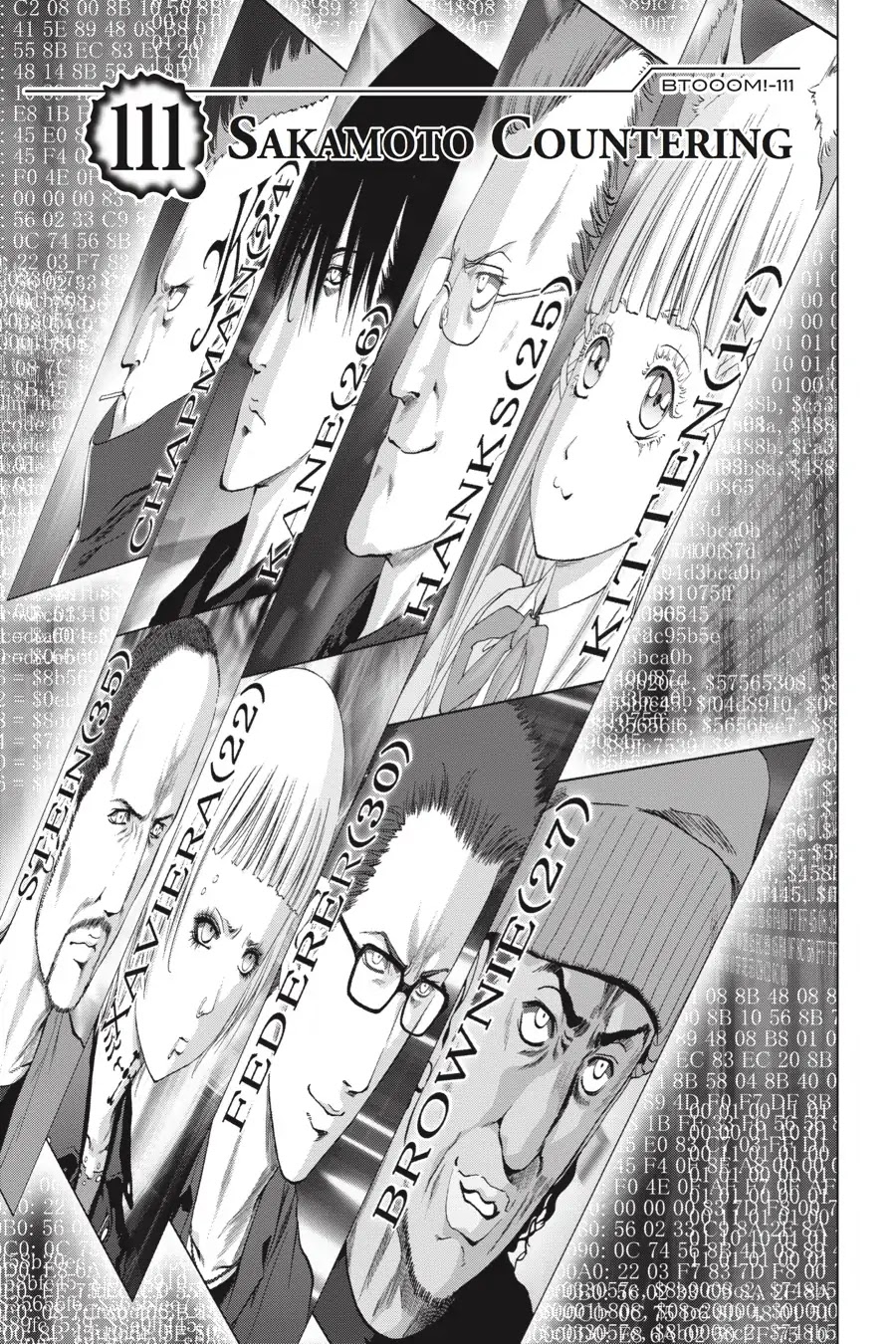 Btooom! Chapter 111 page 1 - Chapter 111: Sakamoto Countering