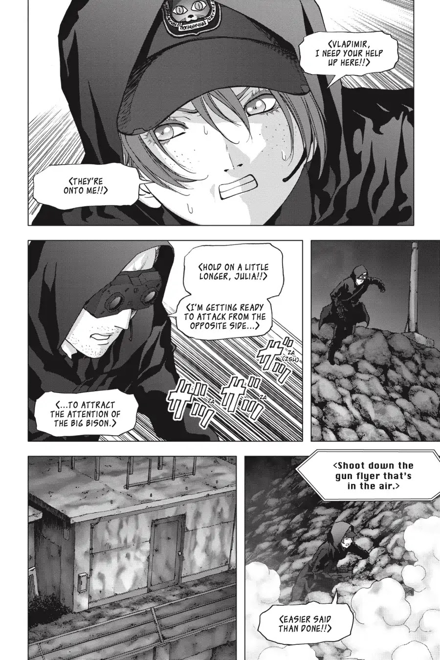 Btooom! Chapter 111 page 10 - Chapter 111: Sakamoto Countering