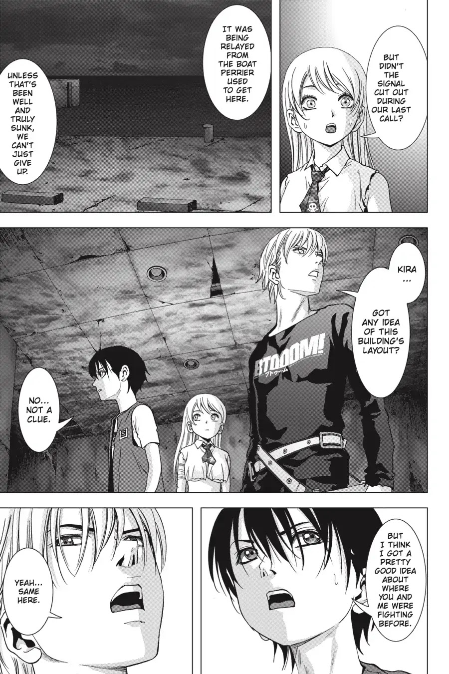 Btooom! Chapter 111 page 13 - Chapter 111: Sakamoto Countering