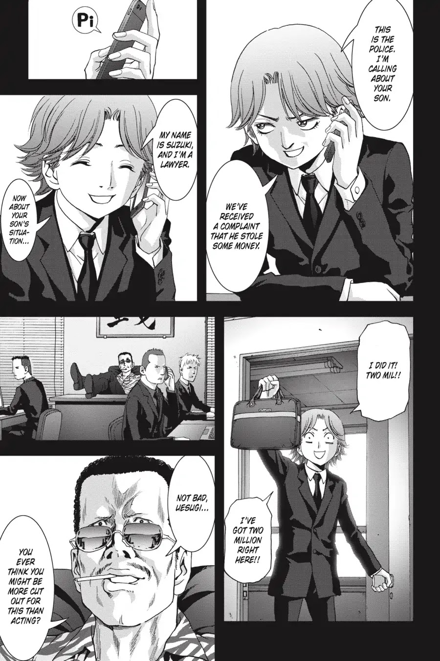 Btooom! Chapter 111 page 15 - Chapter 111: Sakamoto Countering