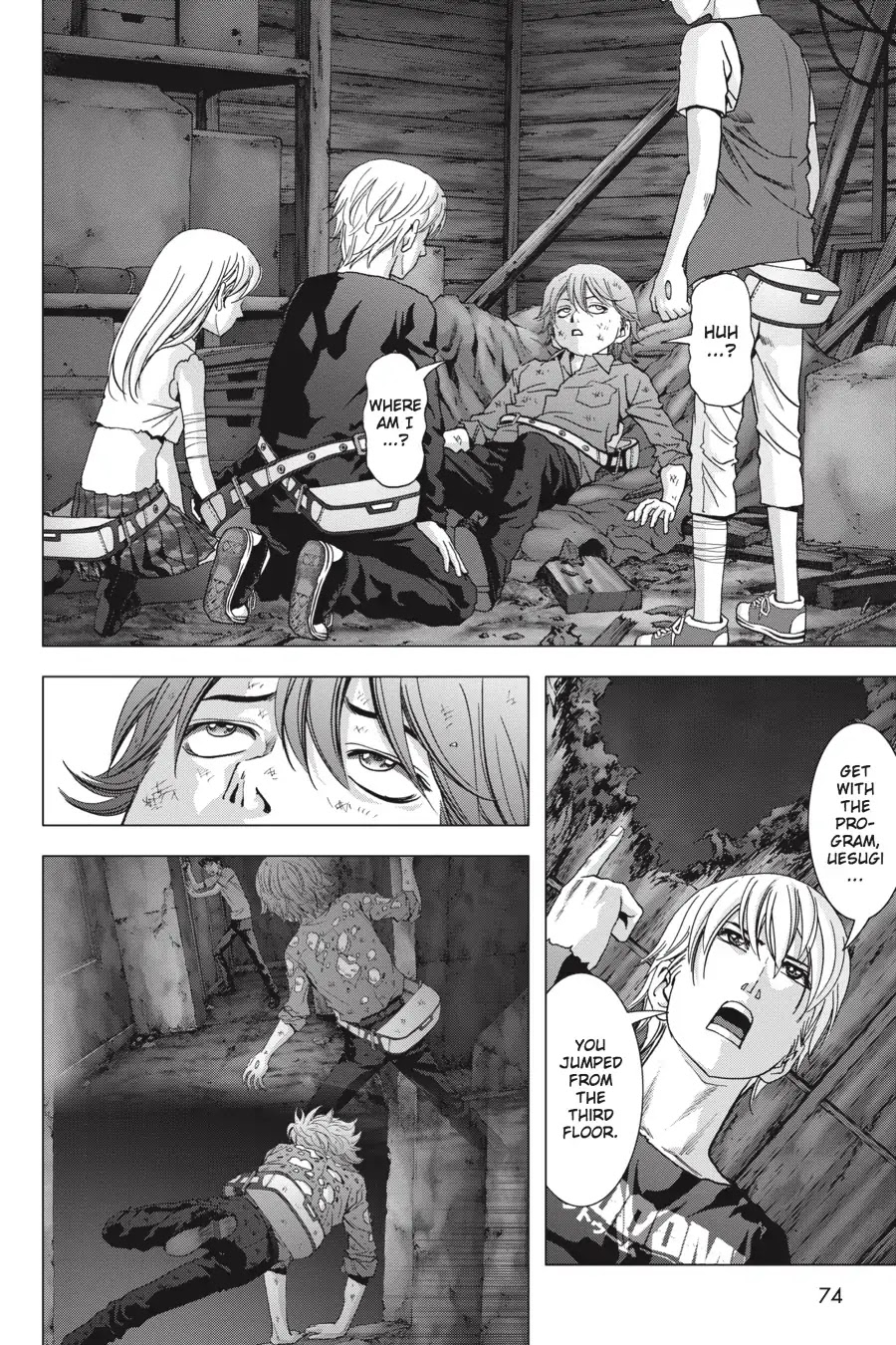 Btooom! Chapter 111 page 18 - Chapter 111: Sakamoto Countering