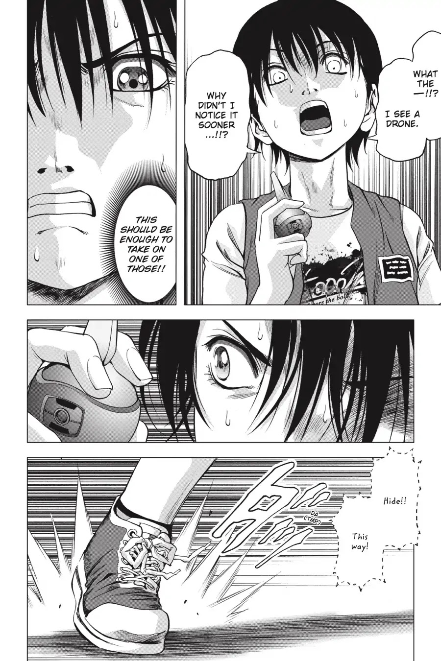 Btooom! Chapter 111 page 42 - Chapter 111: Sakamoto Countering