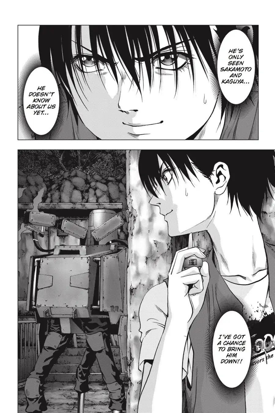 Btooom! Chapter 111 page 46 - Chapter 111: Sakamoto Countering