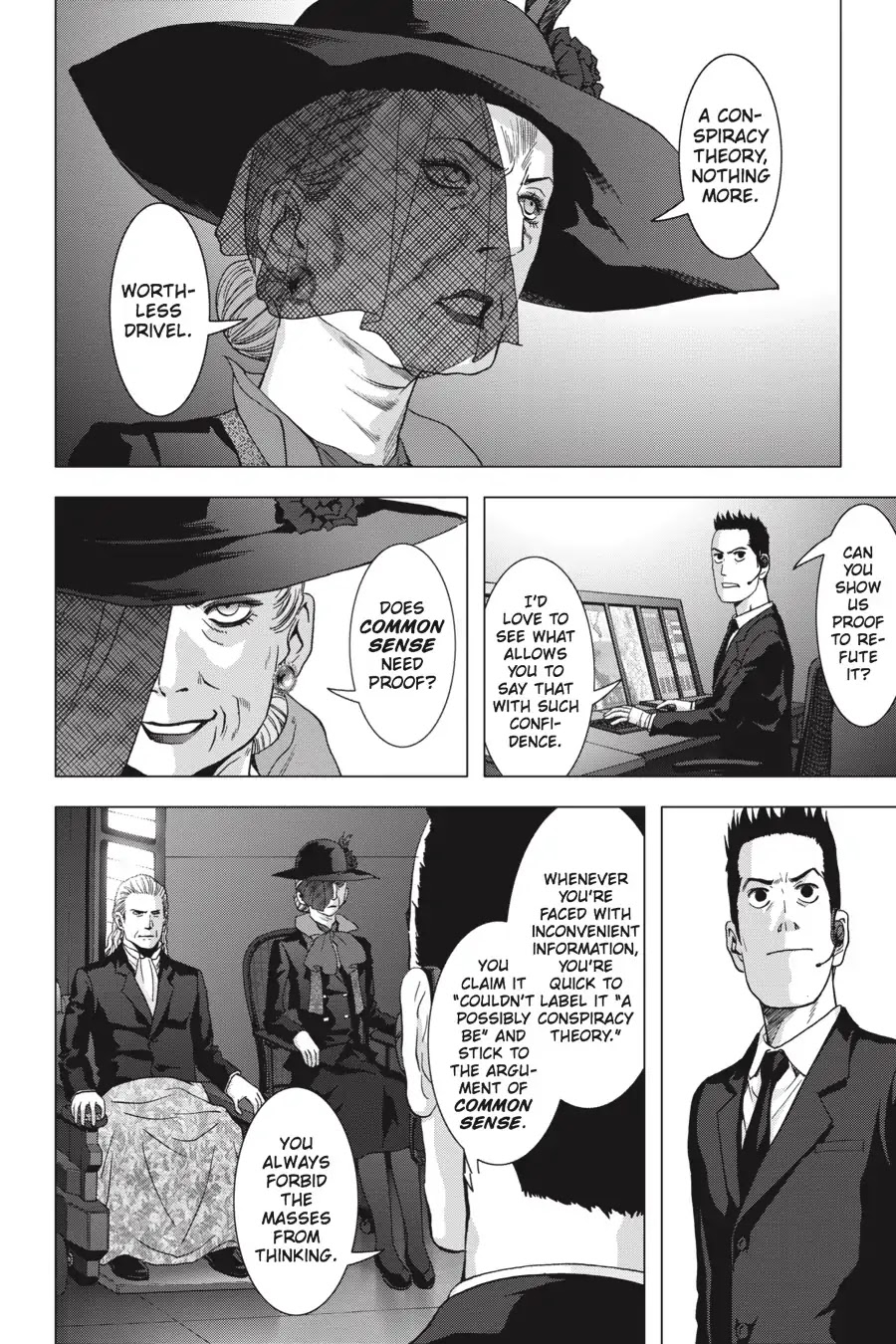 Btooom! Chapter 112 page 34 - Chapter 112: The Luxury of the Strong