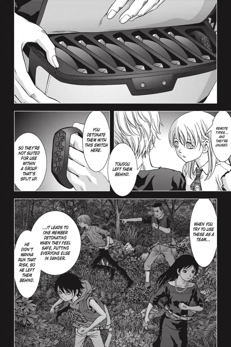 Btooom! Chapter 112 page 8 - Chapter 112: The Luxury of the Strong