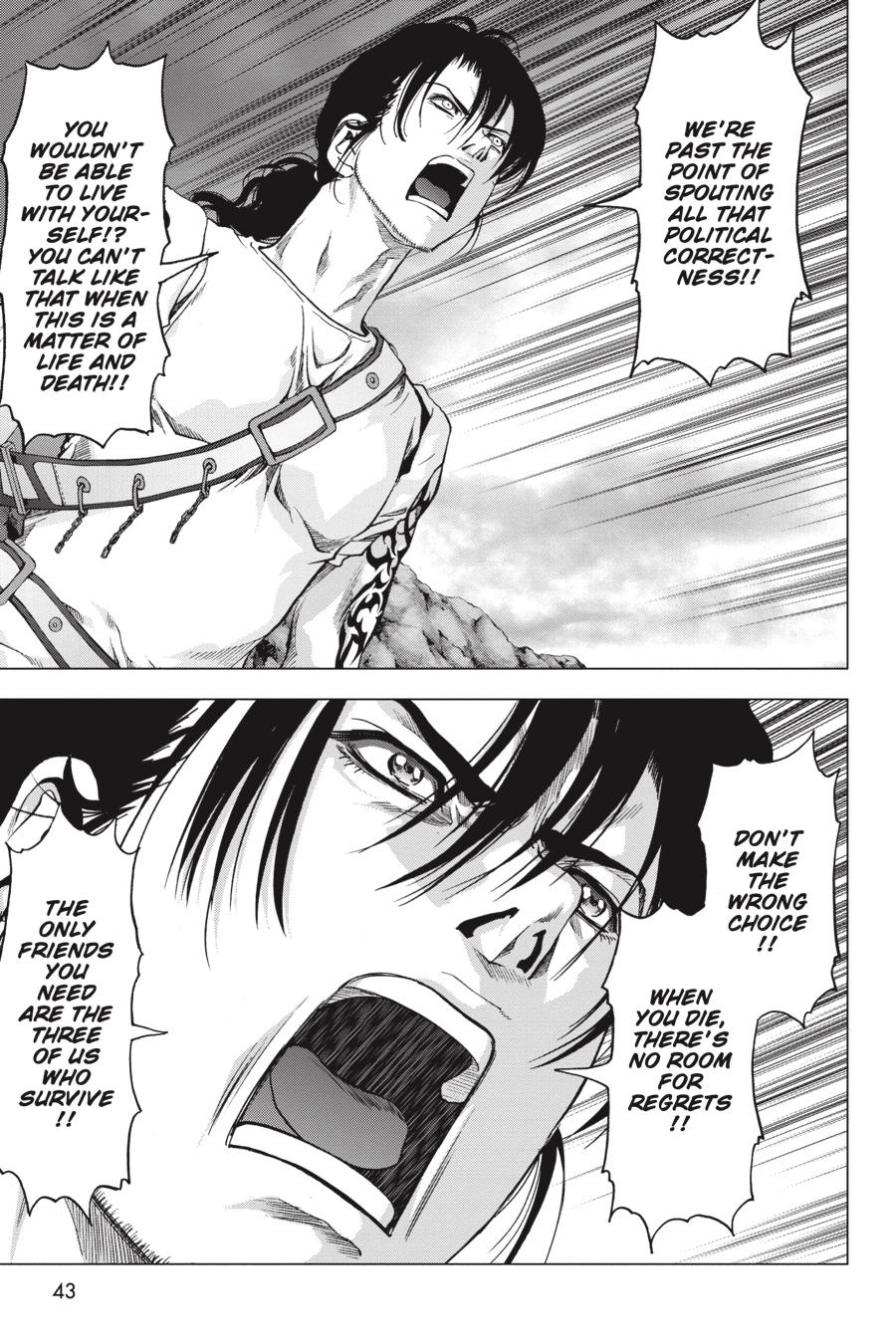 Btooom! Chapter 118 page 44 - Chapter 118: Dark Ending
