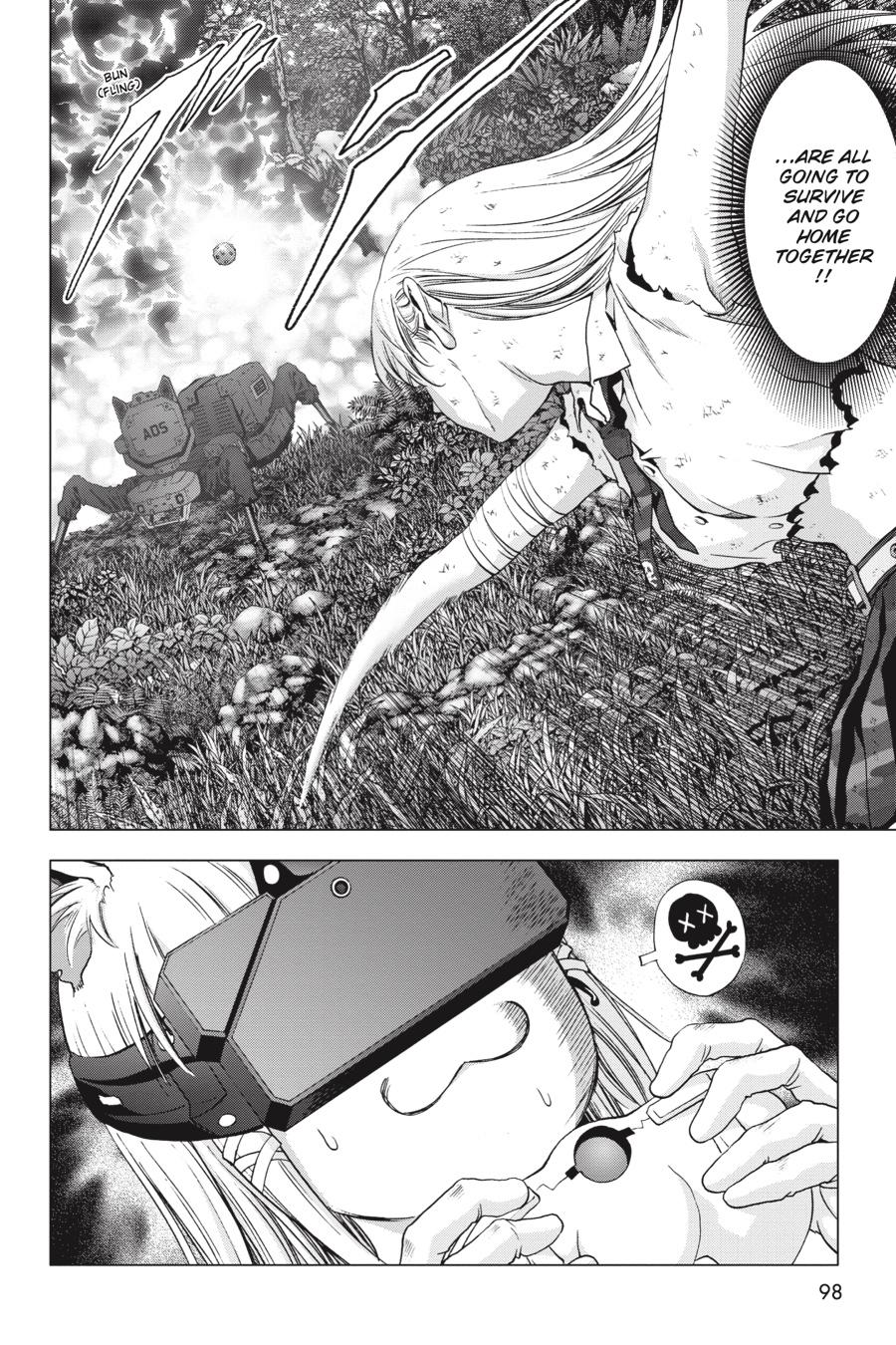 Btooom! Chapter 119 page 28 - Chapter 119: Dark Ending