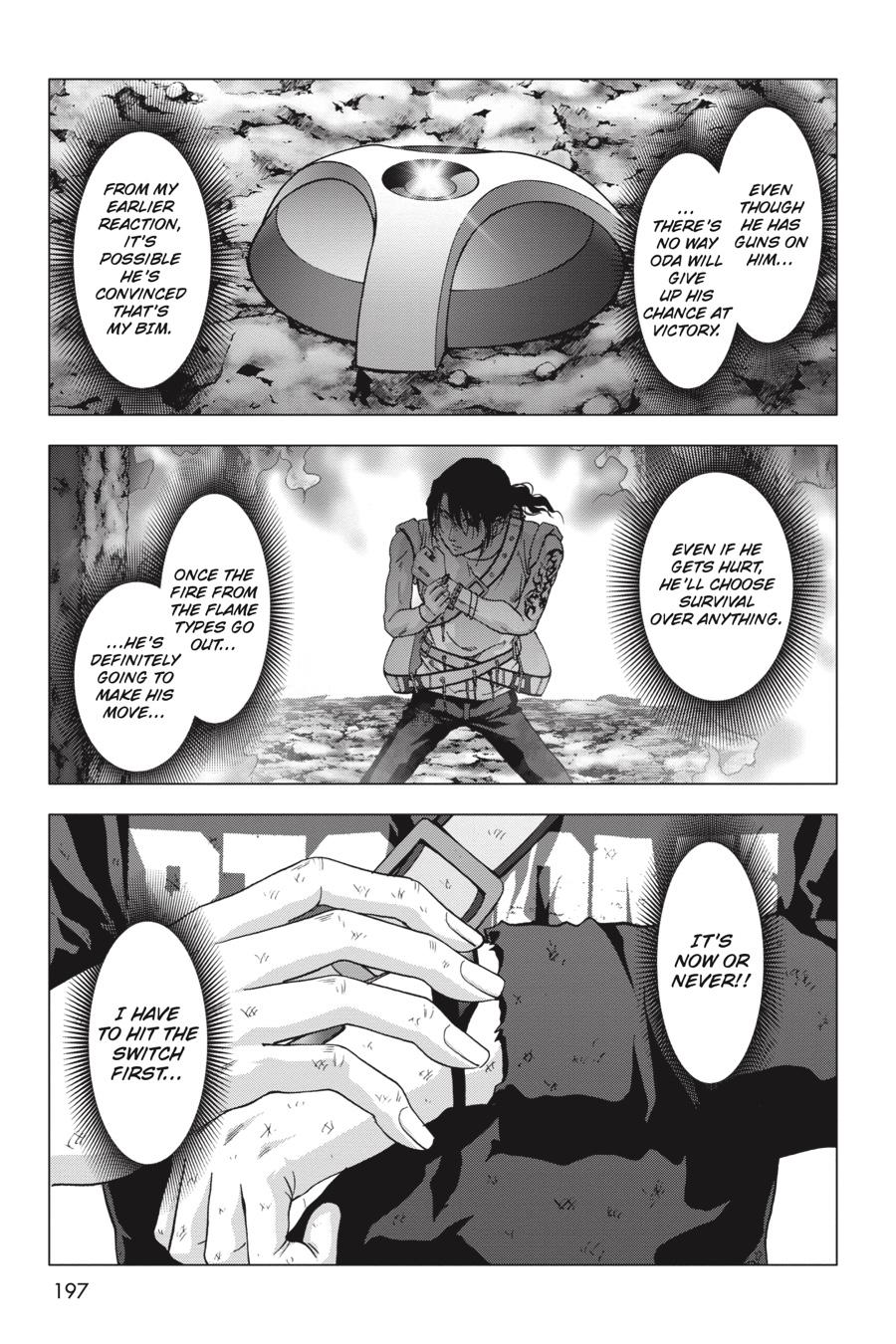 Btooom! Chapter 121 page 17 - Chapter 121: Dark Ending