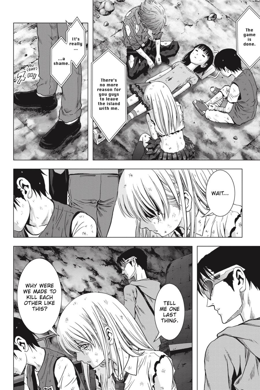 Btooom! Chapter 121 page 42 - Chapter 121: Dark Ending