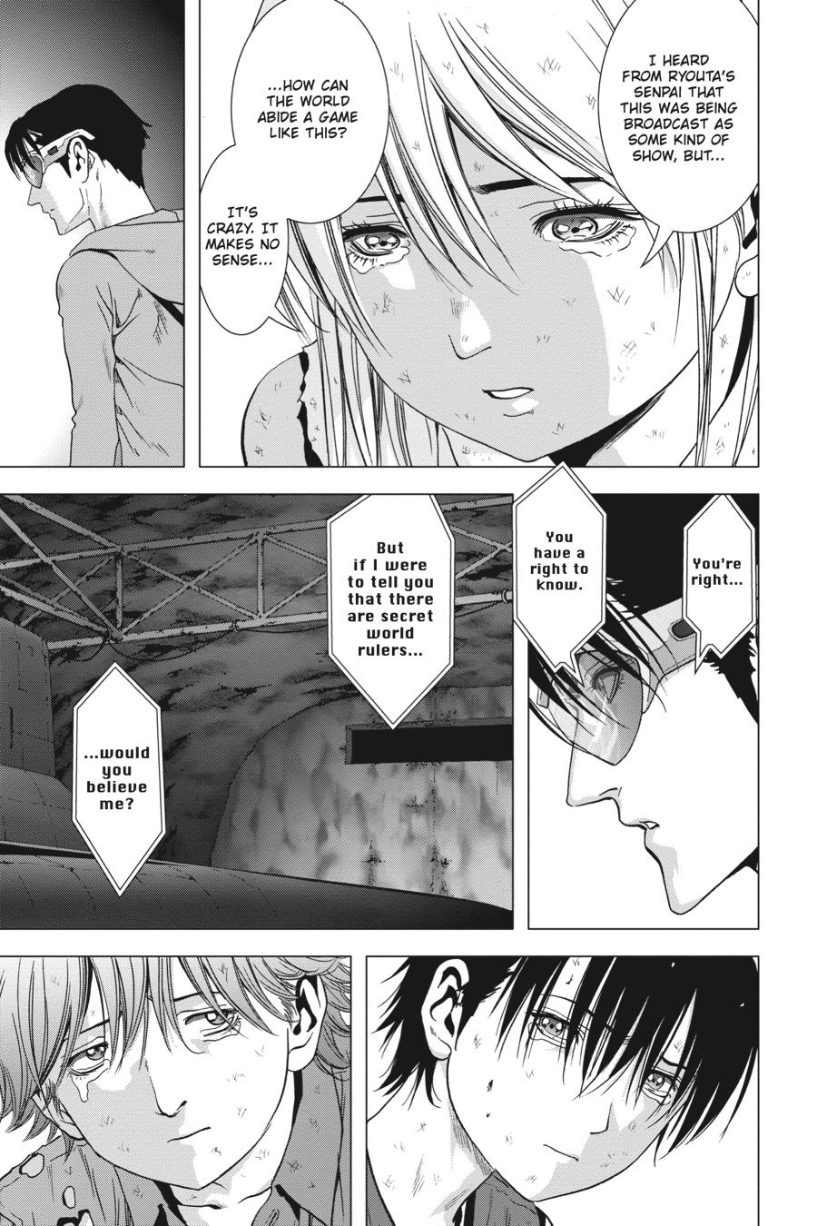 Btooom! Chapter 121 page 43 - Chapter 121: Dark Ending
