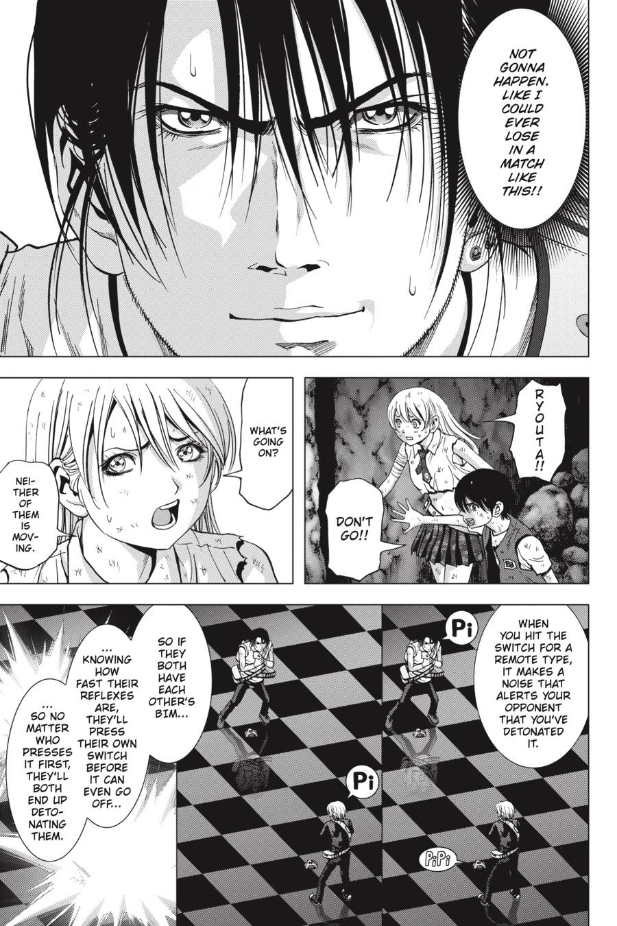 Btooom! Chapter 121 page 9 - Chapter 121: Dark Ending