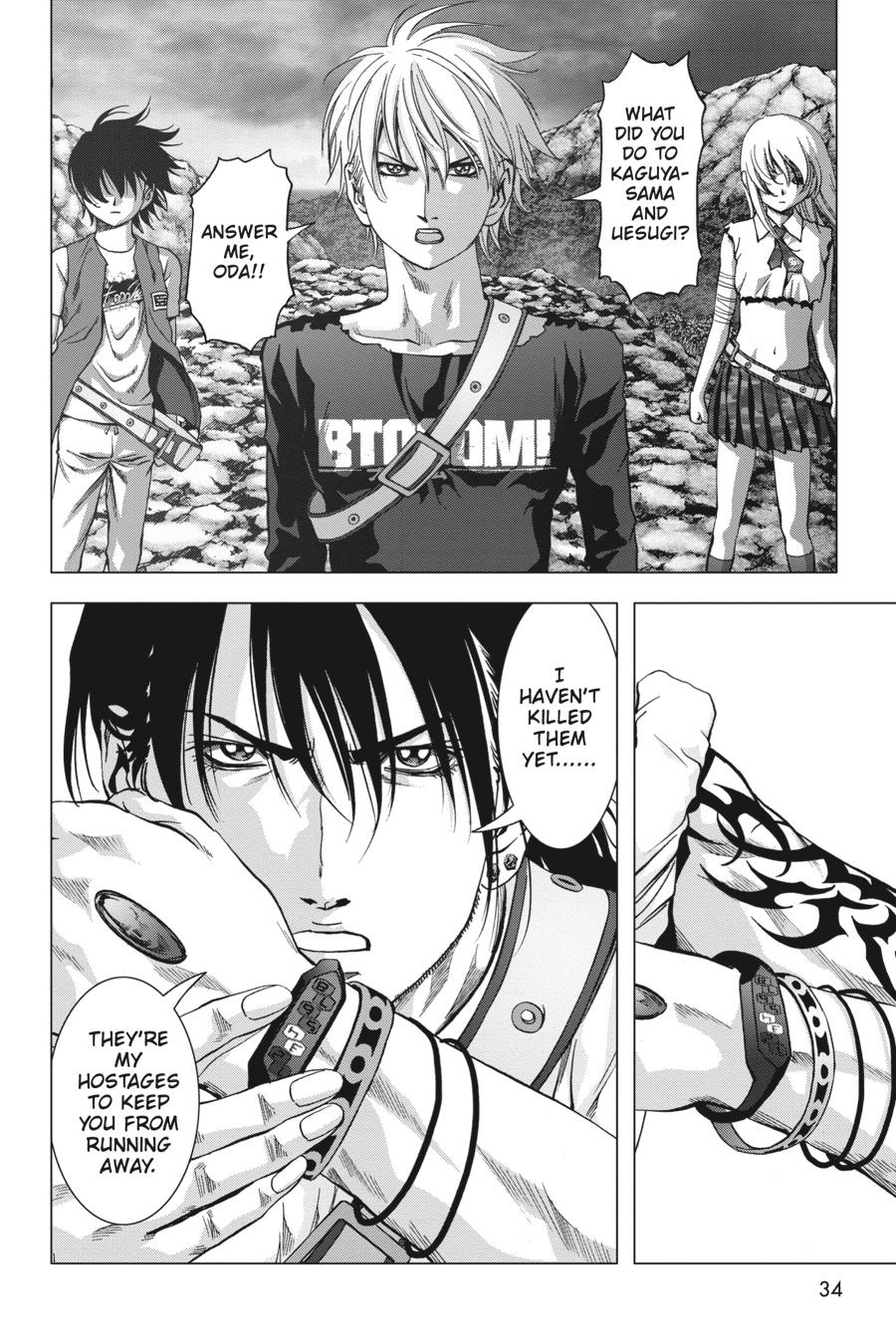 Btooom! Chapter 122 page 35 - Chapter 122: Chapter 118 [Light Ending]