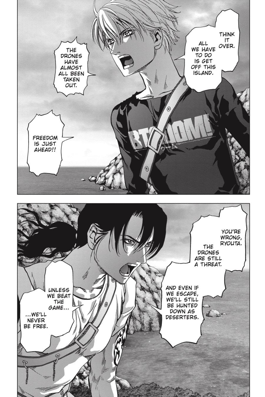 Btooom! Chapter 122 page 36 - Chapter 122: Chapter 118 [Light Ending]