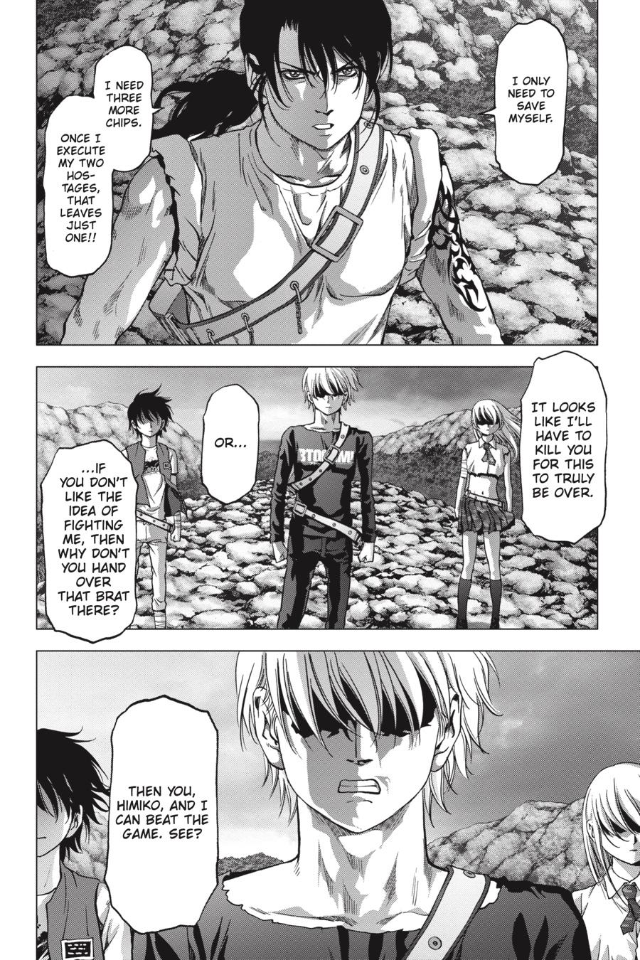 Btooom! Chapter 122 page 37 - Chapter 122: Chapter 118 [Light Ending]
