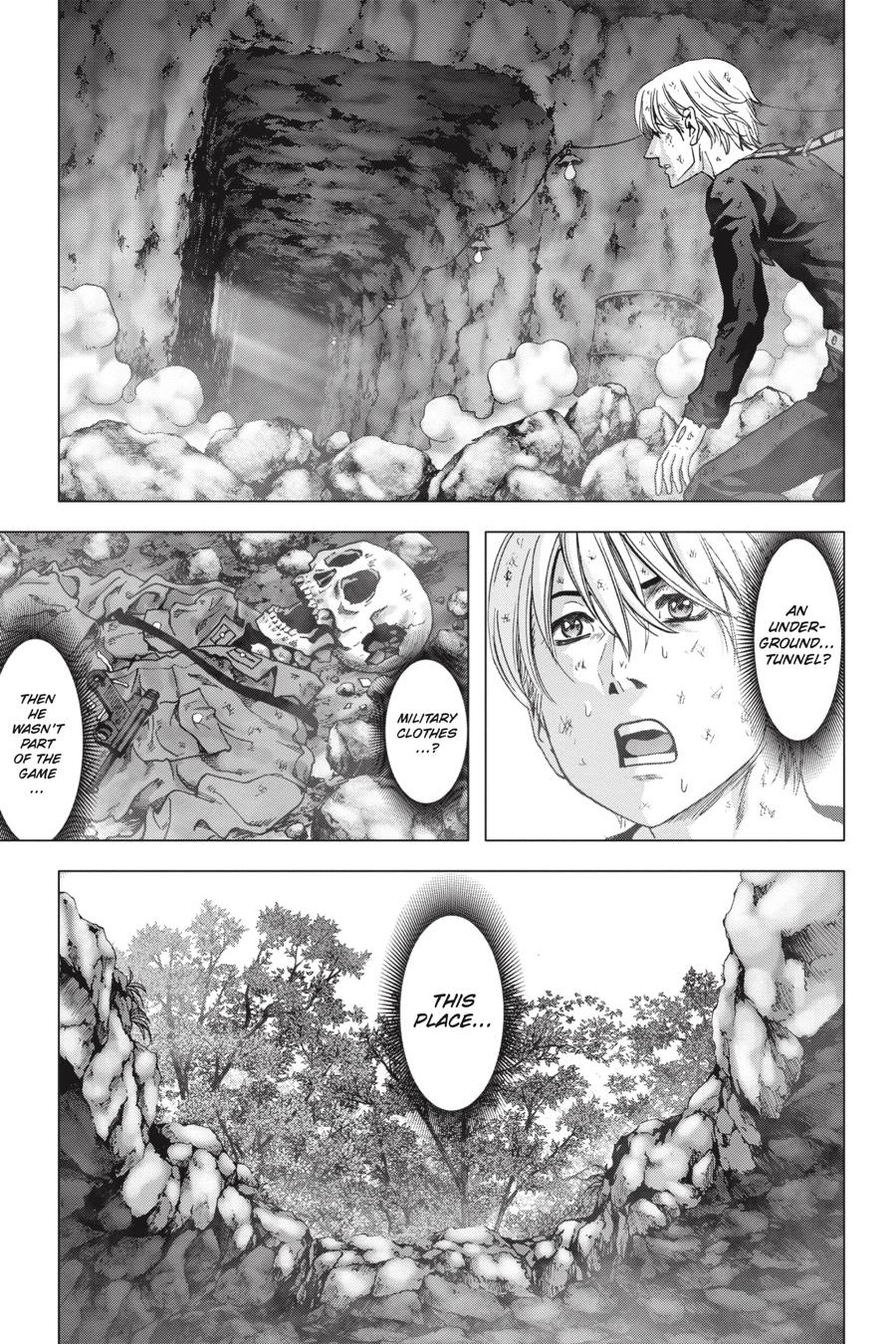 Btooom! Chapter 123 page 35 - Chapter 123: Chapter 119 [Light Ending]