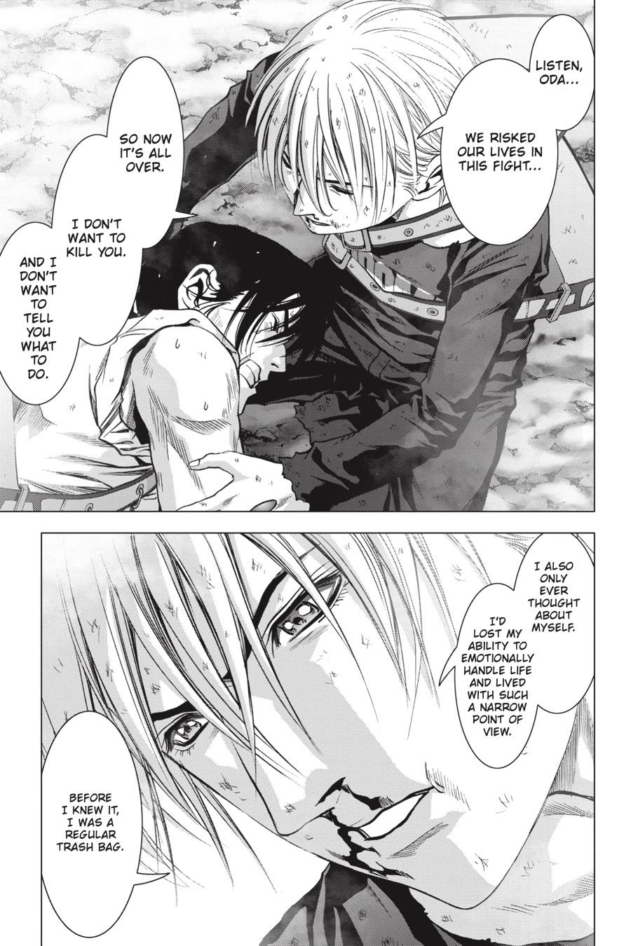 Btooom! Chapter 125 page 35 - Chapter 125: Chapter 121 [Light Ending] [END]