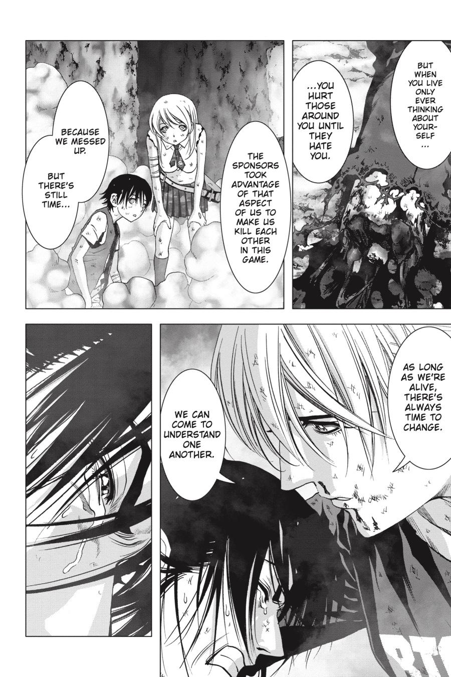Btooom! Chapter 125 page 36 - Chapter 125: Chapter 121 [Light Ending] [END]