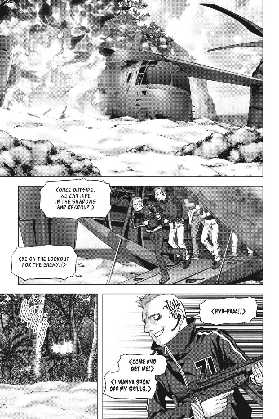 Btooom! Chapter 125 page 43 - Chapter 125: Chapter 121 [Light Ending] [END]