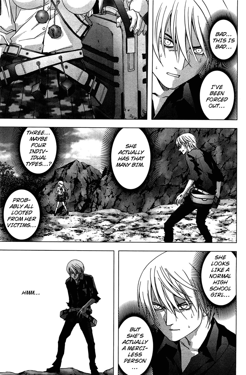 Btooom! Chapter 14 page 18 - Chapter 14: The Bloody High School Girl