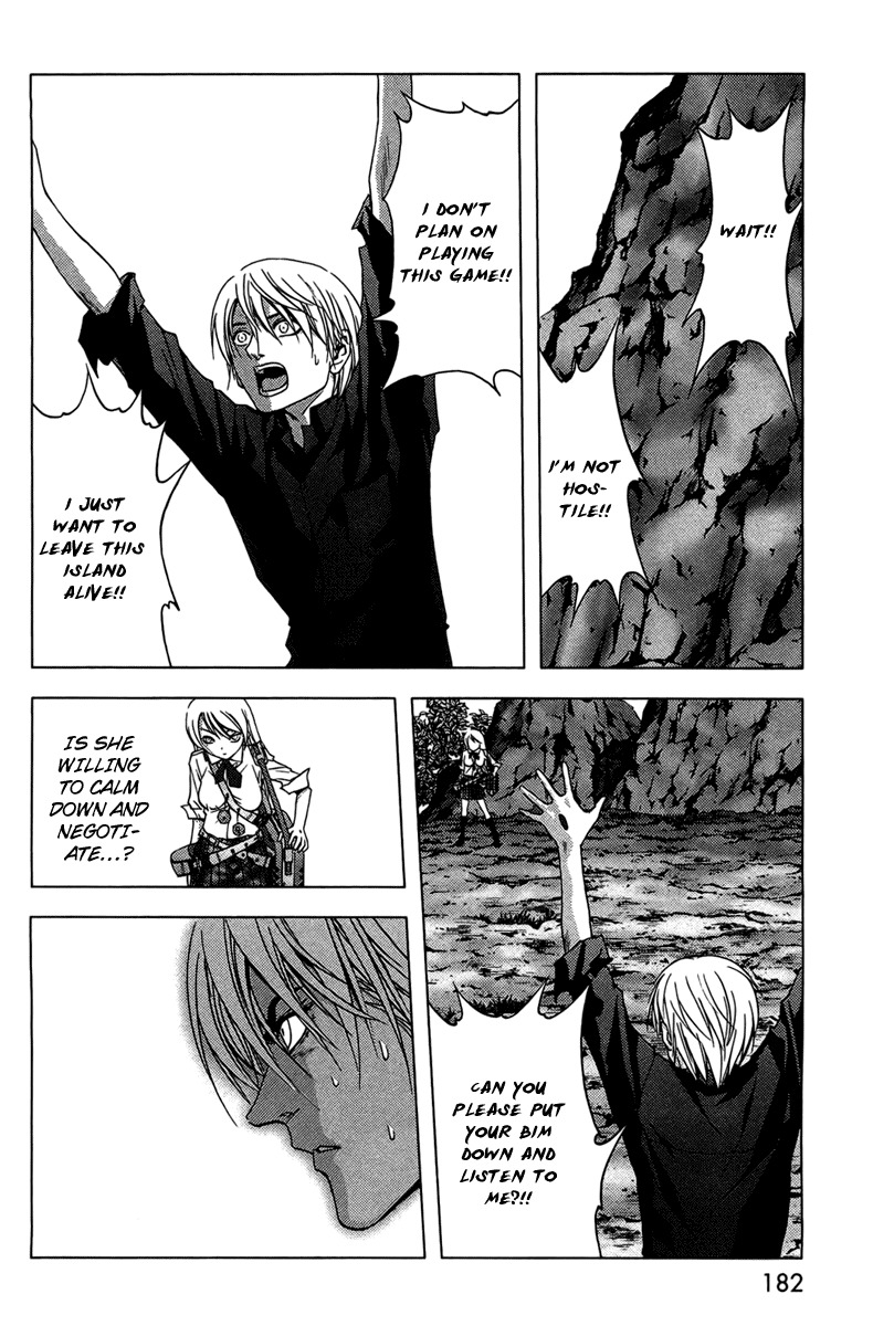 Btooom! Chapter 14 page 19 - Chapter 14: The Bloody High School Girl