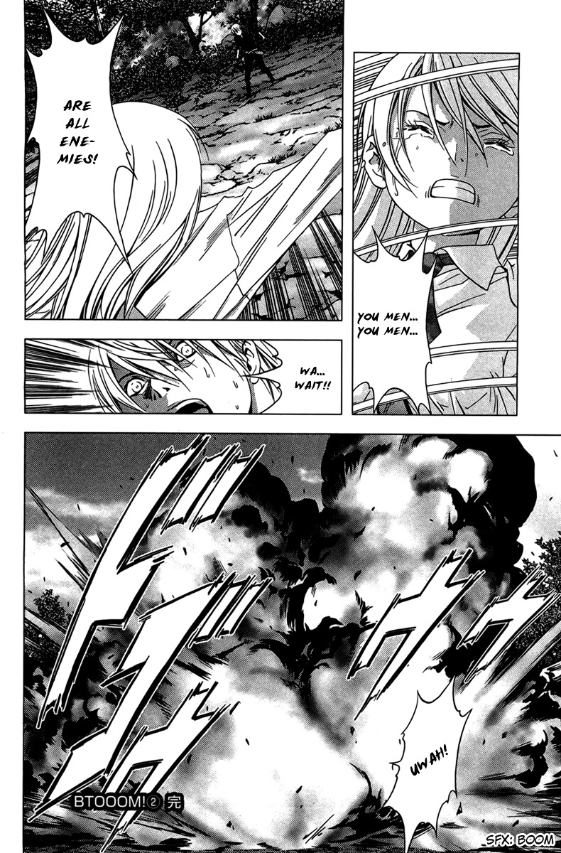 Btooom! Chapter 14 page 23 - Chapter 14: The Bloody High School Girl