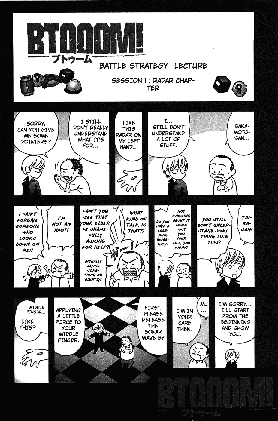 Btooom! Chapter 14 page 25 - Chapter 14: The Bloody High School Girl